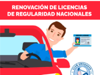 Atención Renovación de Licencias de Regularidad Nacionales